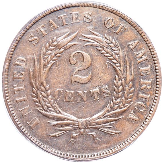 1873 Closed 3 PCGS Genuine - Proof/altered surfaces