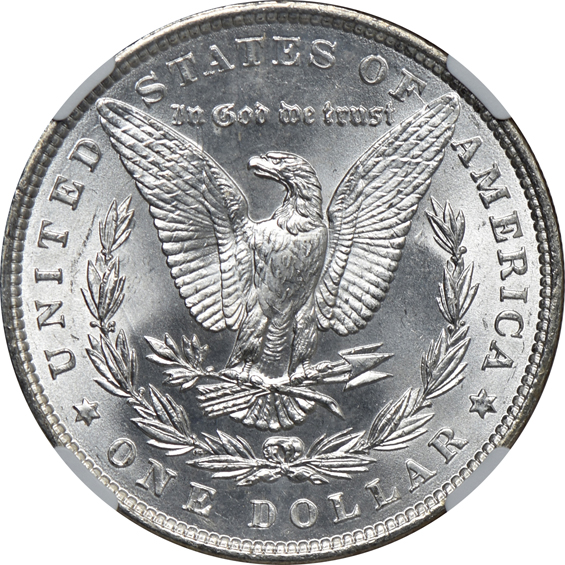 Three 1886 MS-63, MS-64 Star, and MS-65, all NGC CAC