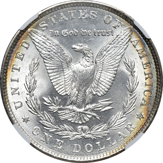 Three 1886 MS-63, MS-64 Star, and MS-65, all NGC CAC