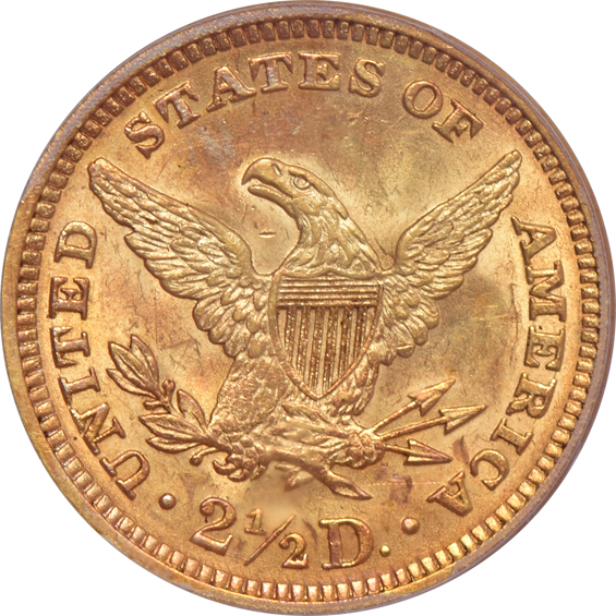 1873 Closed 3 PCGS MS-62