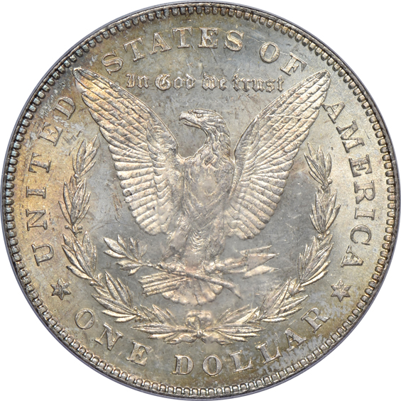 1878 7TF Reverse of 1878 PCGS MS-65