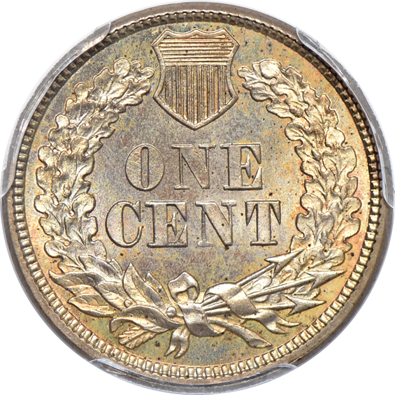 1861 PCGS MS-65