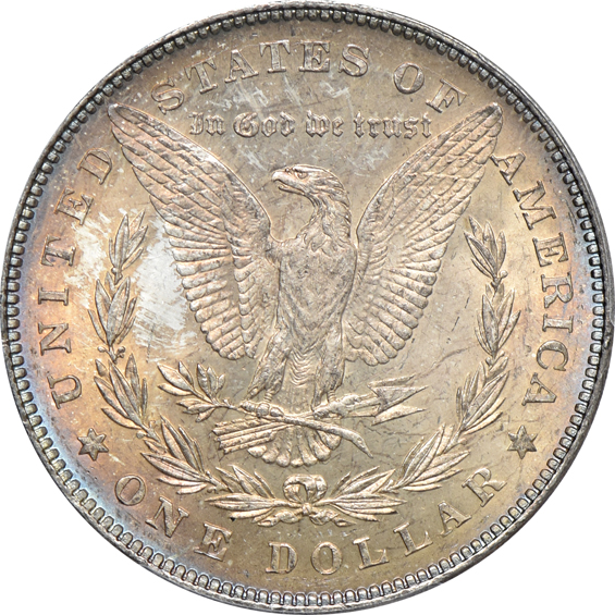 1878 7TF Reverse of 1878 PCGS MS-65 CAC