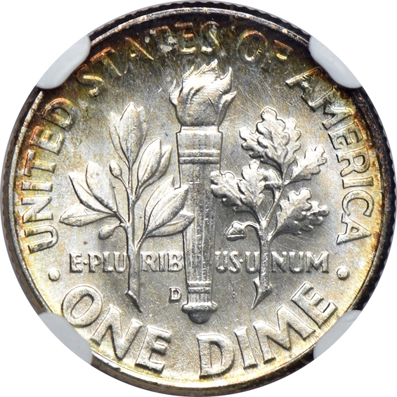 1947-S MS-67 Star, 1961-D MS-66 FT, both NGC