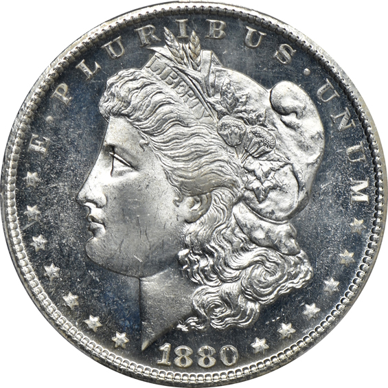Two 1880-S, both PCGS MS-66PL