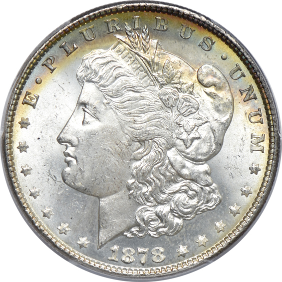 1878 8TF PCGS MS-65