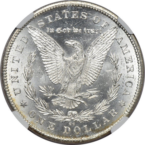 1878-CC NGC MS-63+
