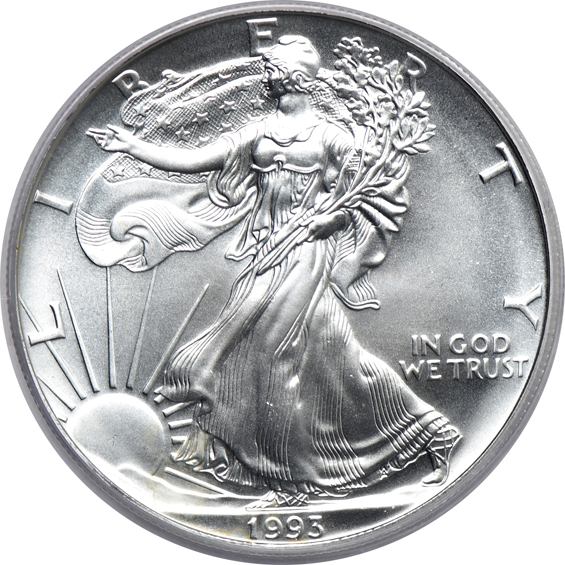 Five 2001 American silver eagles, WTC Ground Zero Recovery, all PCGS MS-69