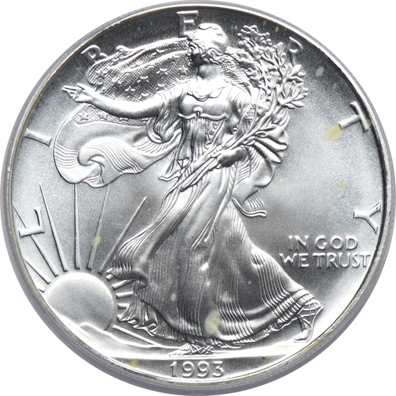 Five 2001 American silver eagles, WTC Ground Zero Recovery, all PCGS MS-69