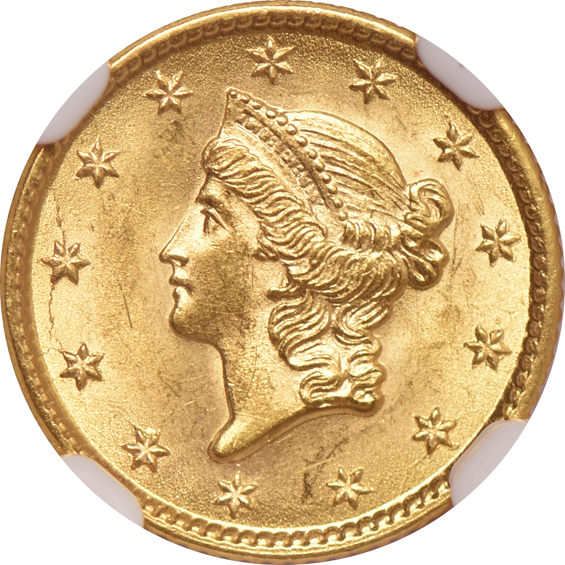 1853 and 1883, both NGC MS-63 CAC