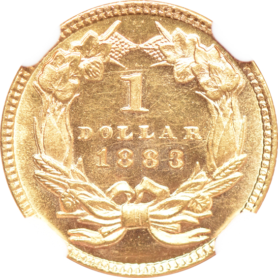 1883 NGC MS-64 PL CAC