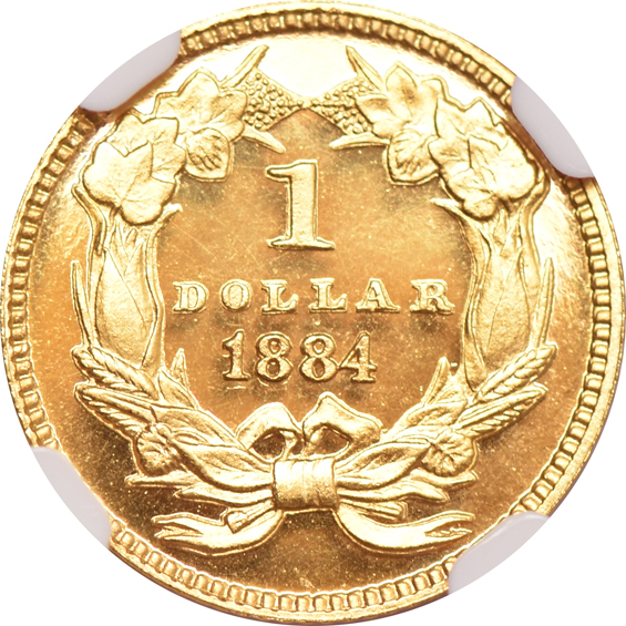1884 NGC PR-64 CAMEO CAC