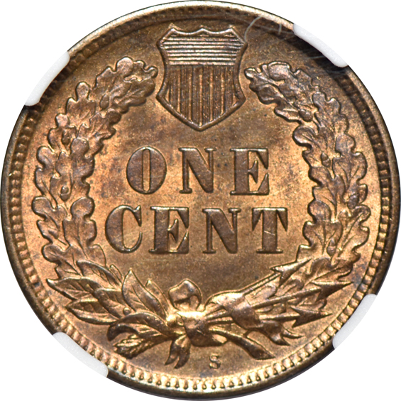 1909-S Indian NGC MS-63 RB