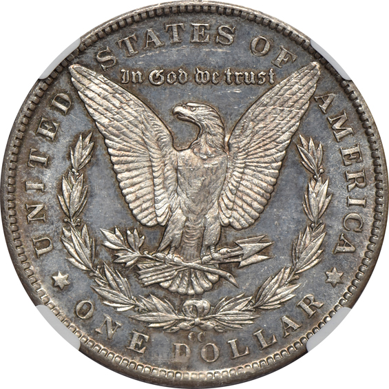 1890-CC NGC MS-60 PL