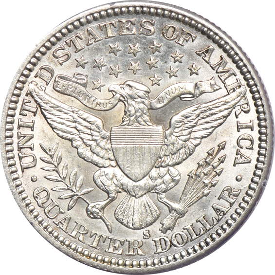 1912-S PCGS MS-62 (rattler)