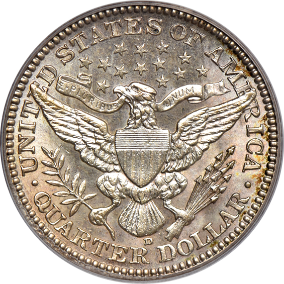 1913-D PCGS MS-61 (green label)