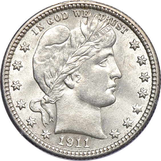 1892 and 1911, both PCGS AU-58 (rattler)