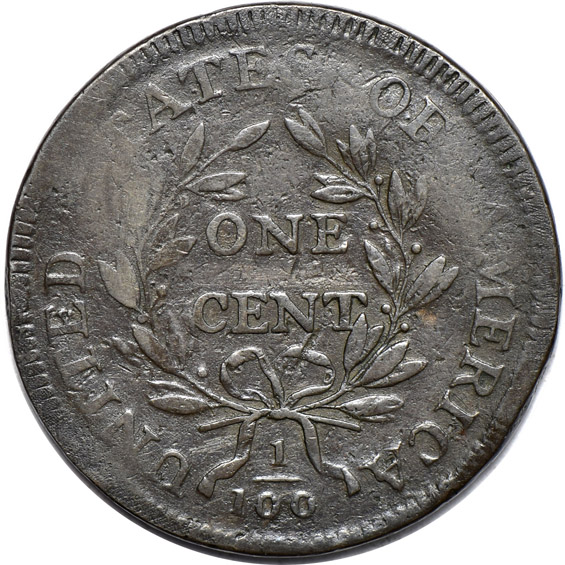 Fifty-one different large cents, plus two extra