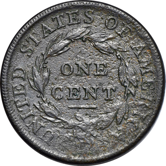Fifty-one different large cents, plus two extra