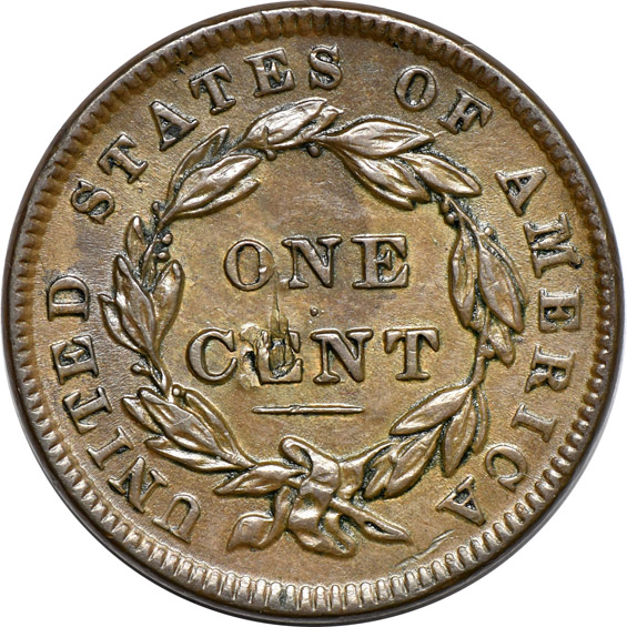 Fifty-one different large cents, plus two extra