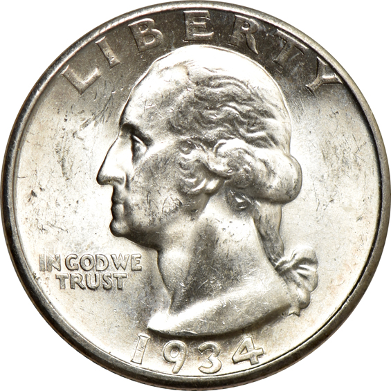 Nearly complete collection of Washington quarters through 1987, including proof-only issues and early proofs, as described