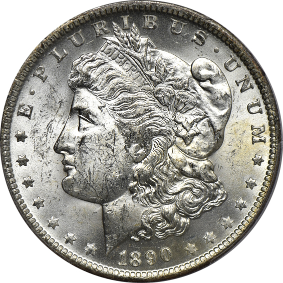 Ten 1890-O, all PCGS MS-62