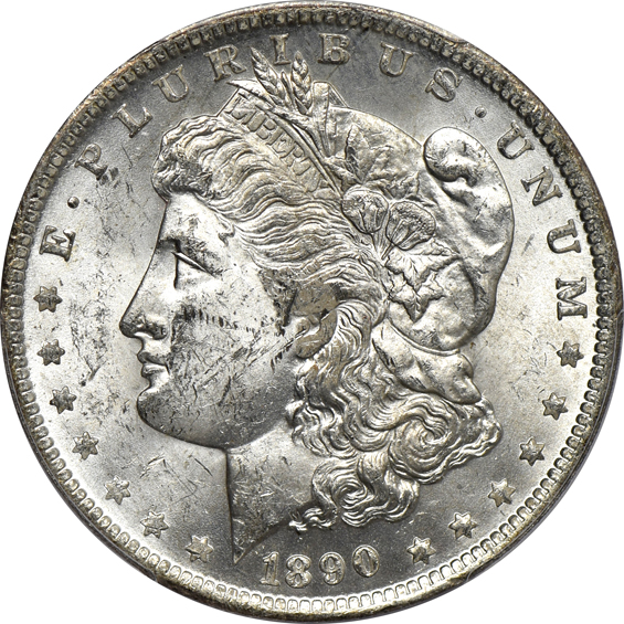 Ten 1890-O, all PCGS MS-62