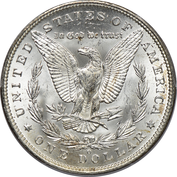 Three 1892-O, all PCGS MS-63 CAC