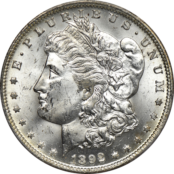 Three 1892-O, all PCGS MS-63 CAC