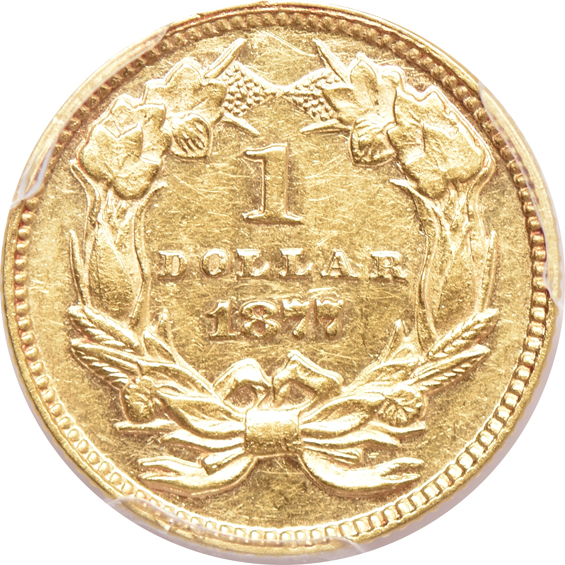 1877 PCGS AU-55