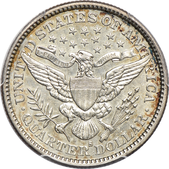 1896-S PCGS AU-50