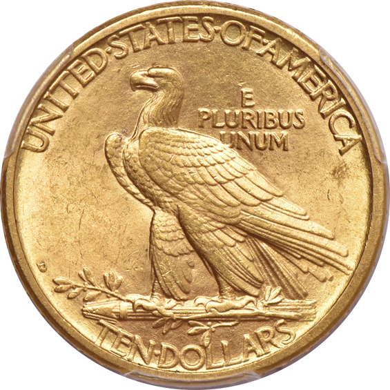 1908-D No Motto PCGS MS-62