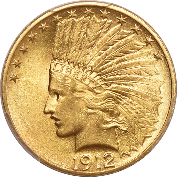 1912 MS-62, and a 1914-D MS-61, both PCGS