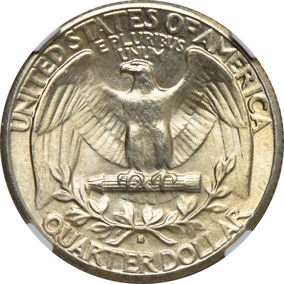1935-S MS-65 CAC, and a 1938-D MS-65, both NGC