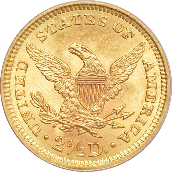 1861 New Reverse PCGS MS-63