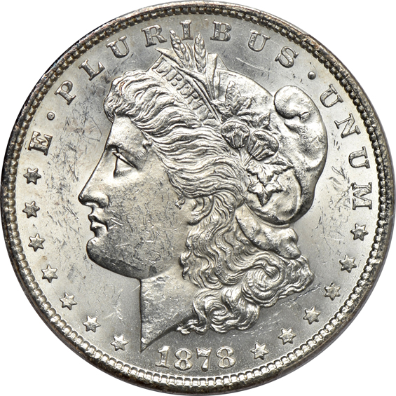 Four 1878-CC, all PCGS MS-61