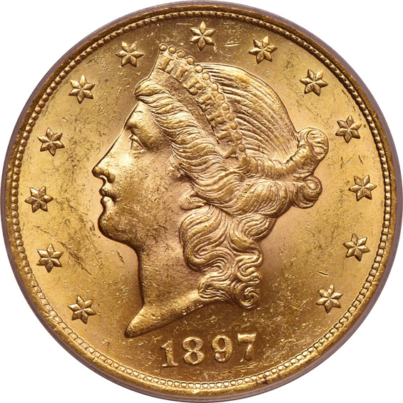 1897 and 1897-S, both PCGS MS-61