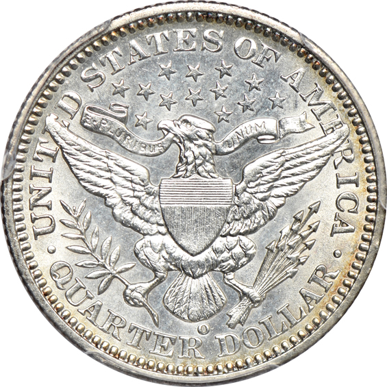 1896-O VF-20, and a 1904-O AU details/cleaned, both PCGS