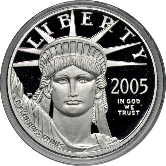 2005 Proof Platinum Eagle Set