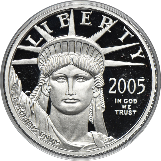 2005 Proof Platinum Eagle Set