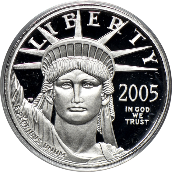 2005 Proof Platinum Eagle Set
