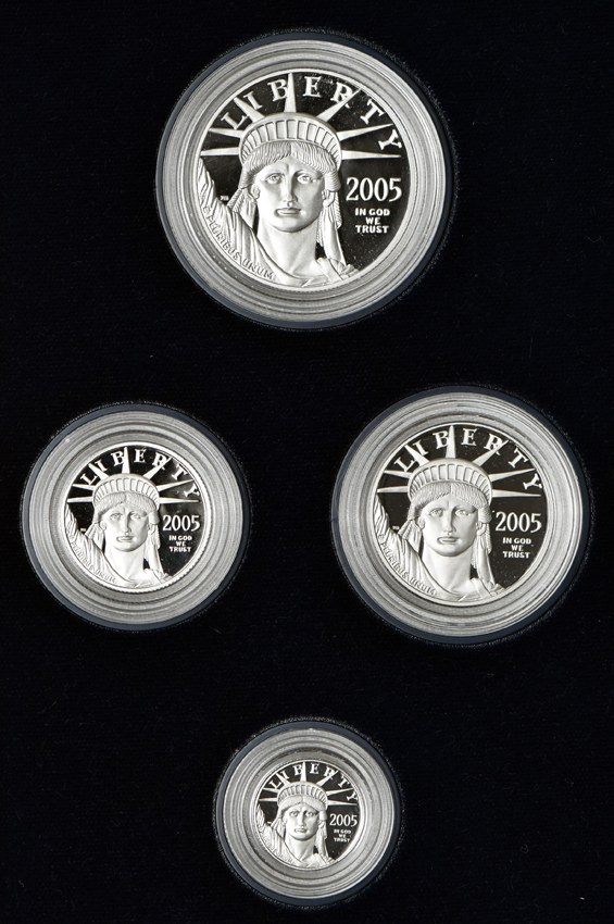 2005 Proof Platinum Eagle Set