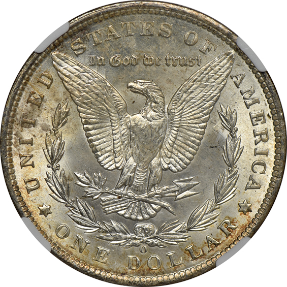 Three 1898-O, plus a 1900-O, all NGC MS-65