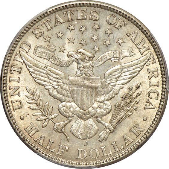 1898-S XF-45, and a 1908-O AU-58, both PCGS