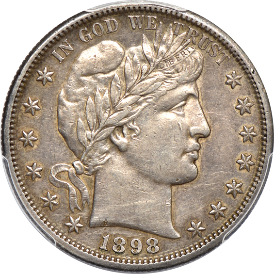 1898-S XF-45, and a 1908-O AU-58, both PCGS