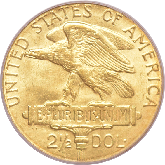 1915-S $2.50 Panama-Pacific PCGS MS-64 CAC