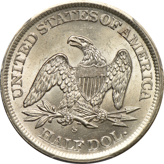 1863-S PCGS MS-64