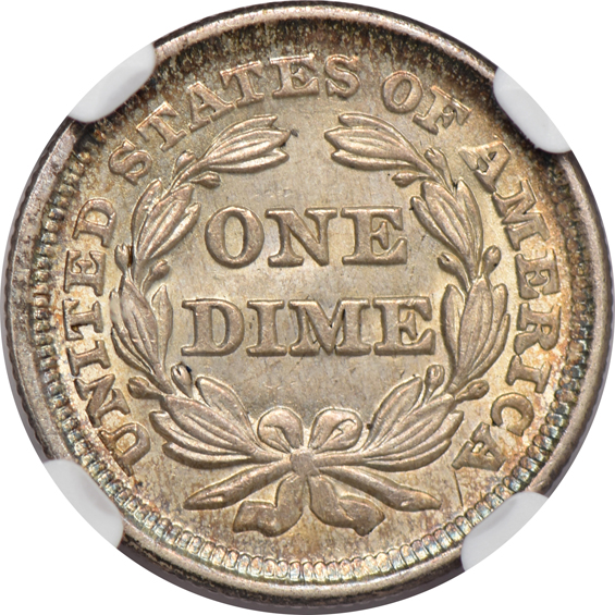 1855 Arrows NGC MS-65 CAC