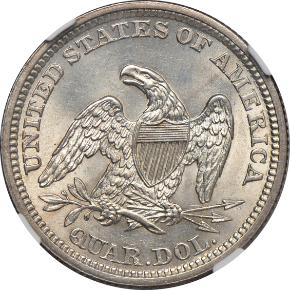 1862 NGC MS-62
