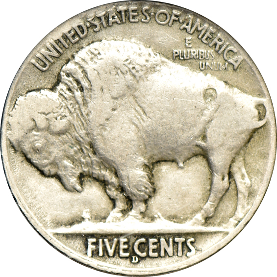 Collection of 65 Buffalo nickels in a Capital Plastics holder